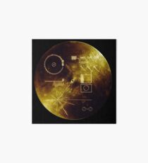 Voyager Golden Record Art Board