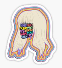 Hard Times Paramore Sticker