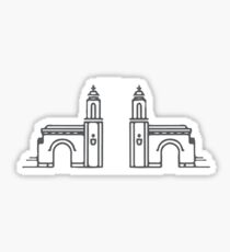 Indiana Sample Gates Sticker