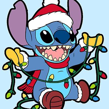 Santa Stitch Pin