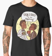 troy - in calisthenic videos. My zenith of hair a brown, Men's Premium T-Shirt