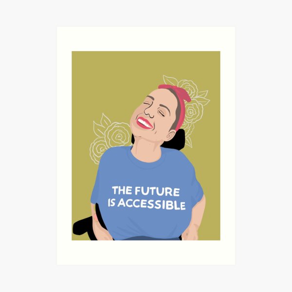 Accessible future Art Print