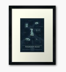 Thunder Road: An anatomy Framed Print