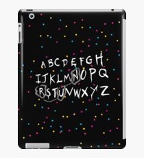 Alphabet - run! iPad Case/Skin
