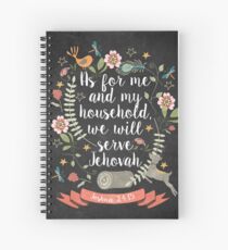 Joshua 24:15 Spiral Notebook