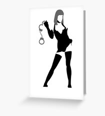 dominatrix Greeting Card