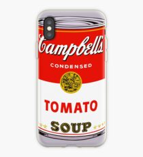 Vinilo o funda para iPhone la caja del teléfono de la sopa de andy warhol Campbell's