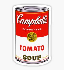 andy warhol campbell's soup can phone case Sticker
