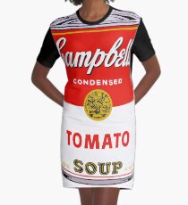 andy warhol campbell's soup can phone case Graphic T-Shirt Dress