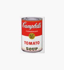 andy warhol campbell's soup can phone case Art Board