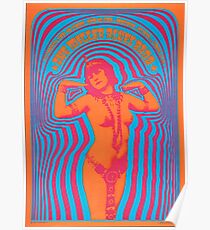 Das Miller-Blues-Band-psychedelisches Plakat Poster