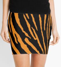 Tiger Stripes Mini Skirt