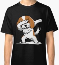 Dabbing Cavalier King Charles Spaniel Funny Classic T-Shirt