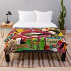 Pop-Art-Therapie Fleecedecke