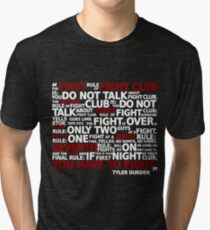 Fight Club Rules Tri-blend T-Shirt