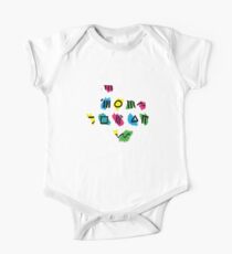 Texas Retro Pattern Short Sleeve Baby One-Piece