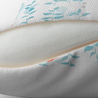 Alternate view of Morning garden Throw Pillow