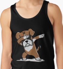 Dabbing Boxer Funny Tank Top