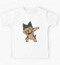Dabbing Yorkshire Terrier Funny Yorkie Kids Tee