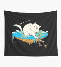 Flache Erdkatze Wandbehang