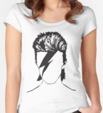 Sternenmann Tailliertes Rundhals-Shirt