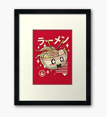 Kawaii Ramen Gerahmtes Wandbild