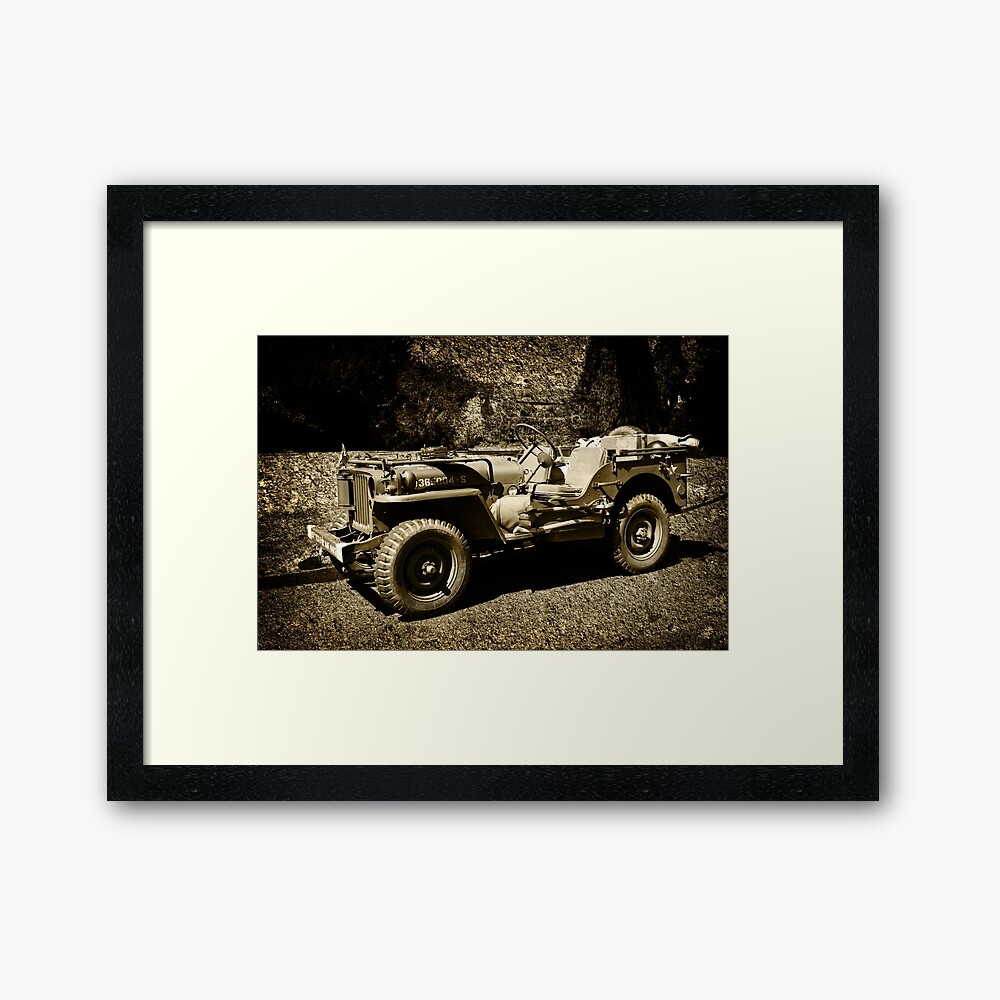 Jeep Framed Art Print