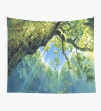 ANIME STUDIO GHIBLI BIG TREE Wall Tapestry