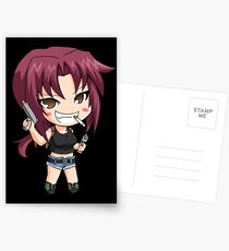 Chibi Revy - Schwarze Lagune Postkarten
