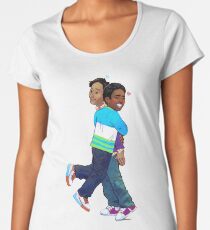 troy and abed in the morning Women's Premium T-Shirt