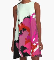 Ink A-Line Dress