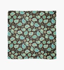 Pañuelo Hedgehog Paisley_Teal BgBlack