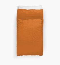 Burnt Orange Duvet Cover