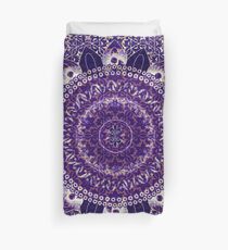 Royal Lila Mandala Bettbezug
