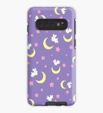 Kaninchen des Mondes Hülle & Klebefolie für Samsung Galaxy