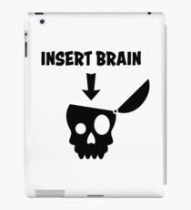 Please insert Brain iPad Case/Skin