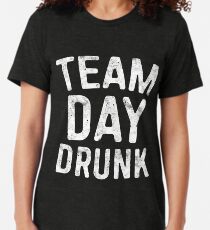 Camiseta de tejido mixto Team Day Drunk