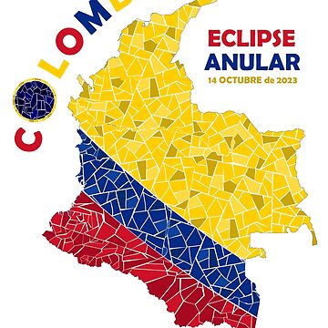 Artwork thumbnail, Colombia Annular Eclipse 2023 by Eclipse2024