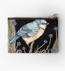 Little Blue Zipper Pouch