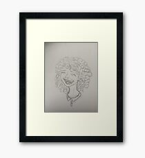Laughing Framed Print