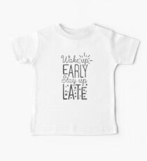 Stay Up Late Baby Tee