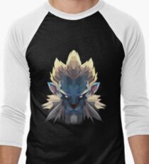 Phantom Lancer Low Poly Art Men's Baseball ¾ T-Shirt