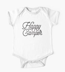 Body de manga corta para bebé HAPPY CAMPER