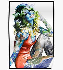 Title: "Proud Of What I Have", Pop Culture Sex Symbol Inspired, Earth Girl Poster