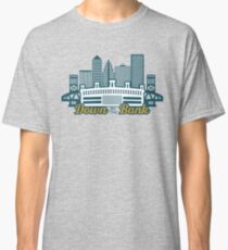 Camiseta clásica Abajo por el Banco