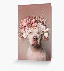 Flower Power, Minnie Grußkarte