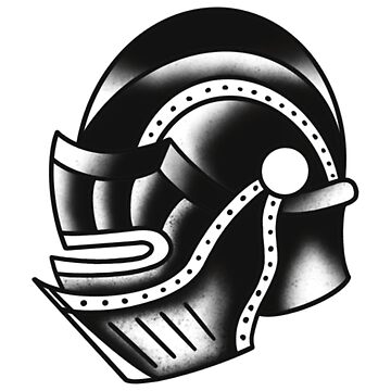 traditional helm - Medieval - Sticker | TeePublic