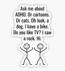 AdHD Hallo! Sticker