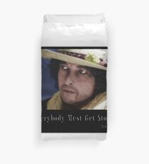 "Everybody Must Get Stoned" Duvet Cover