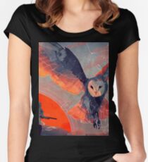 Owl Hunt Women's Fitted Scoop T-Shirt